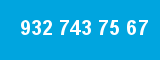 932 743 75 67 932 743 75 67